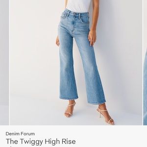 Denim Forum Twiggy High Rise Jeans